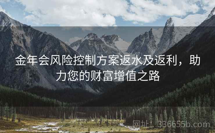金年会风险控制方案返水及返利，助力您的财富增值之路